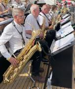 Saxes sounding fab at Newark show